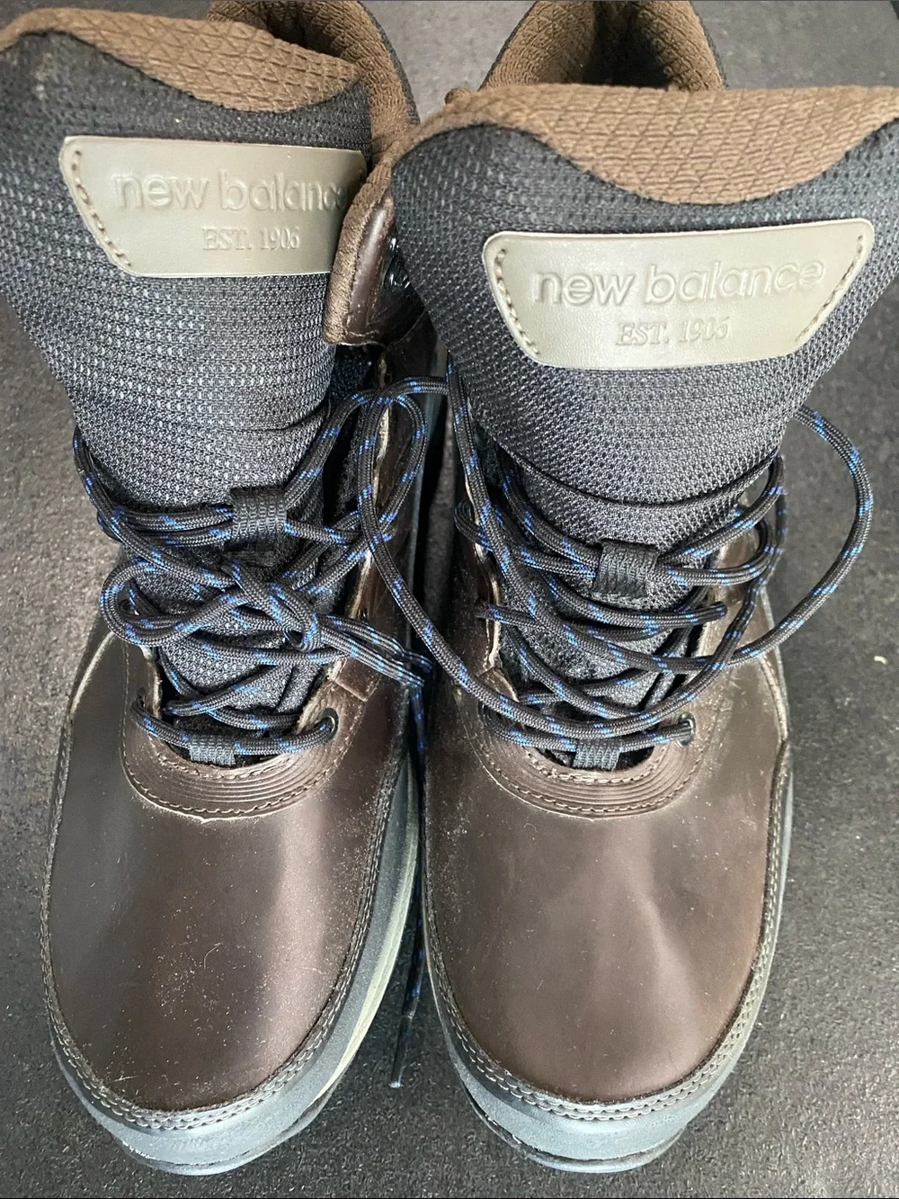 New Balance Men's Brown and Black Outdoor waterproof Boots 13